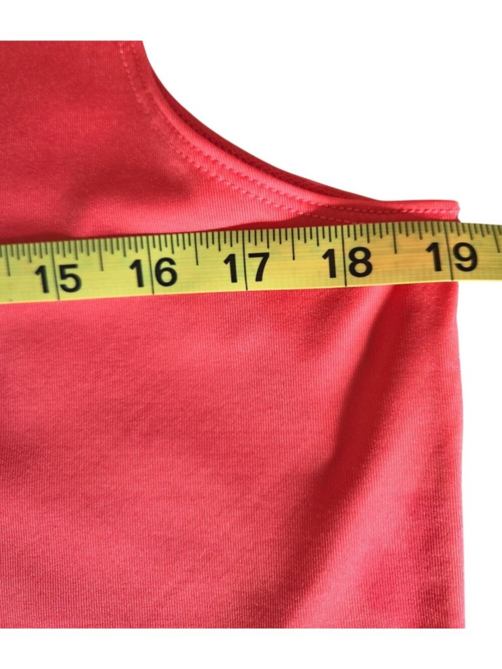 Chico's Microfeel Timeless Stank Basic Knit Caribbean Coral Women Size 2 NEW - Picture 6 of 11